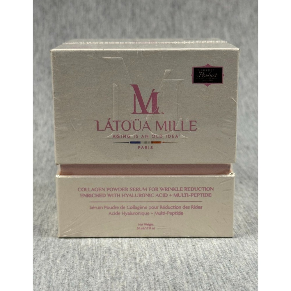 Latoua Mille Collagen Powder Serum for Wrinkle Reduction 50‎ ml New Sealed